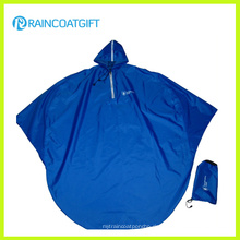 Falten Polyester Regen Poncho Fahrrad Regen Poncho (Rvc-117)